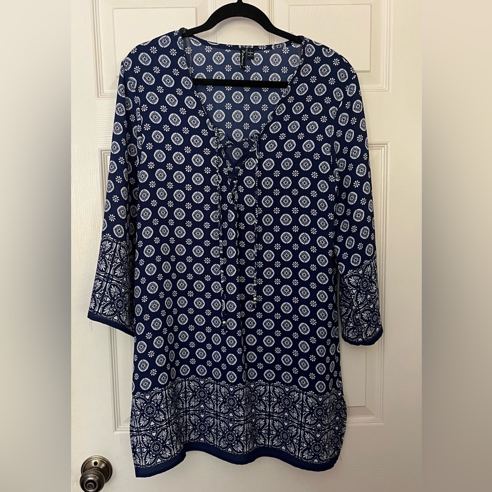 Porto cruz swim cover up size L